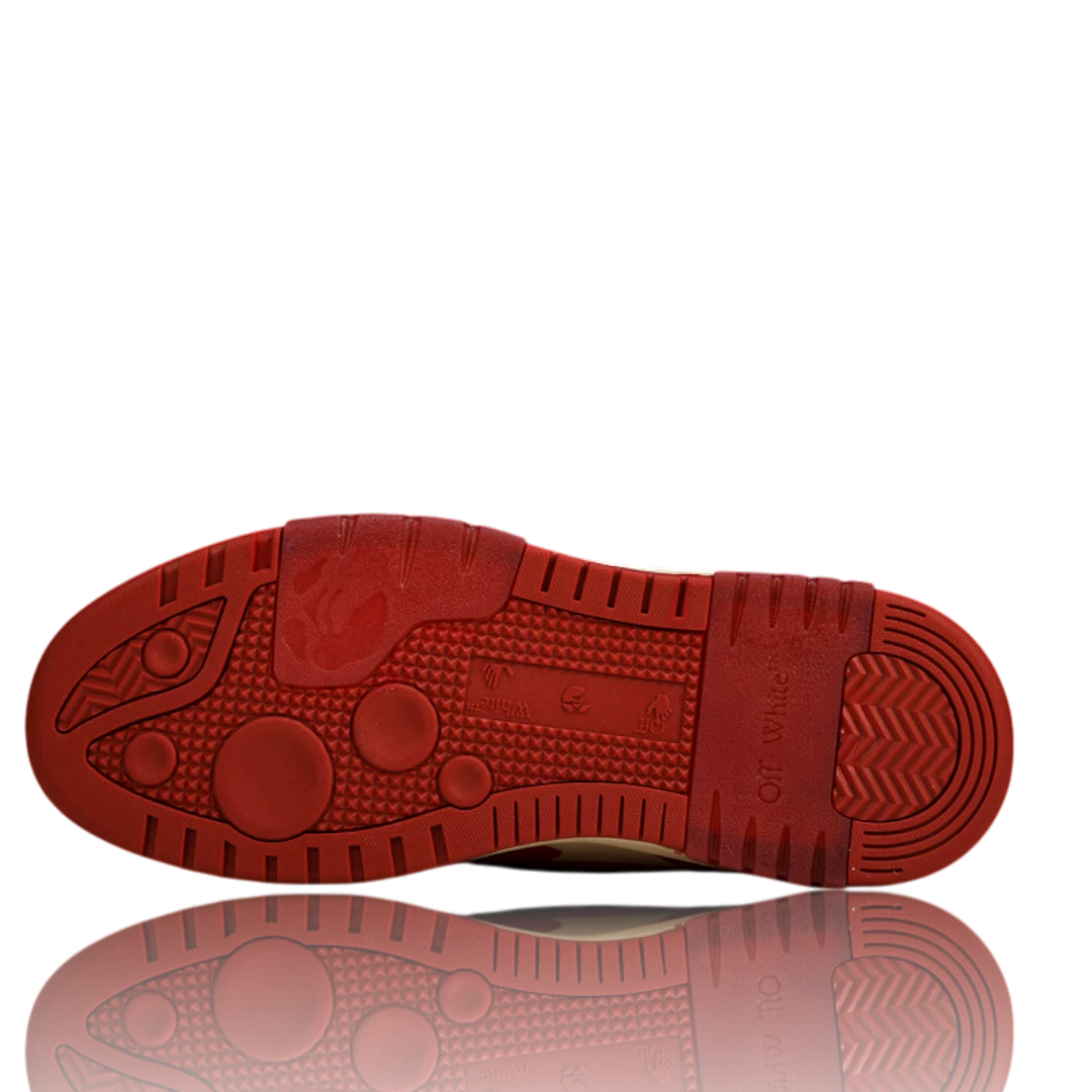 Off-White Out Of Office Low Top 'White Red'