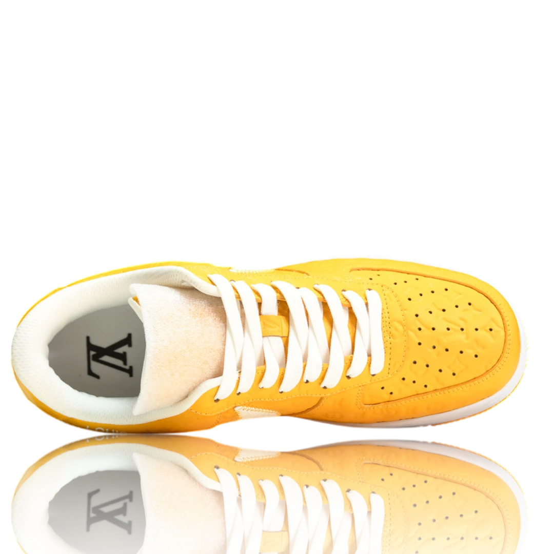 Louis Vuittоп x AF1 By Virgil Abloh 'White Yellow'