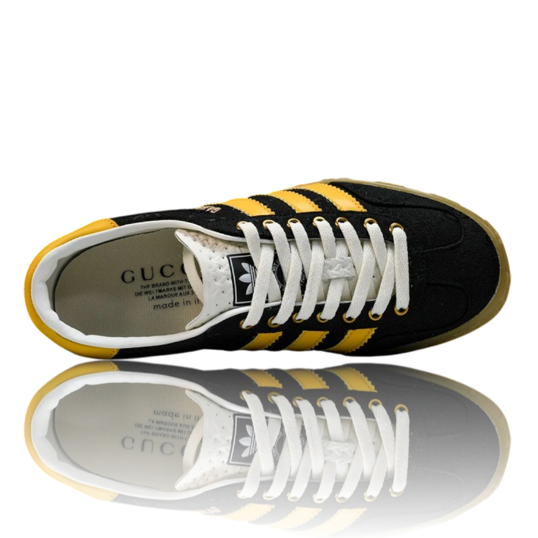 Guссi x Gazelle 'Black GG Monogram'