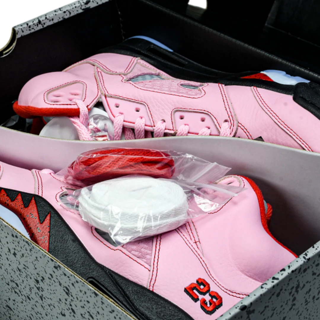 AJ5 Retro Awake NY 'Boro – Arctic Pink'