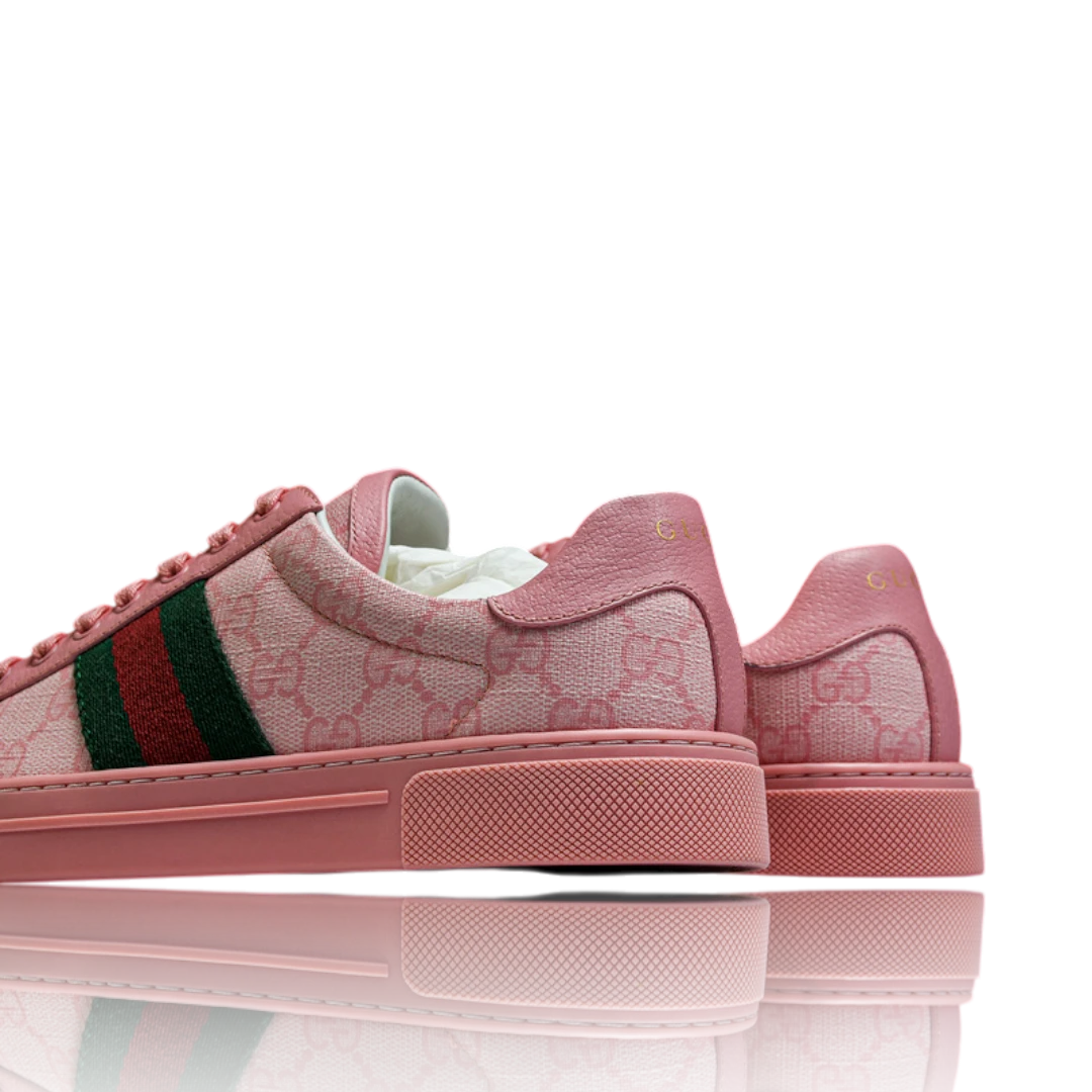 Guссi Ace Web Monogram 'Pink'