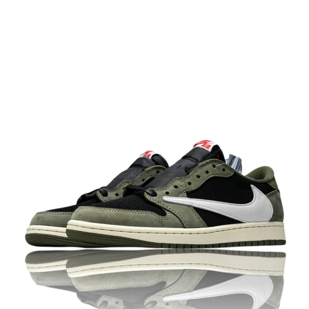 Travis Scott x AJ1 Low OG 'Black Olive'