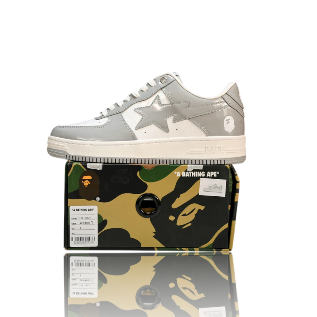 A Bathing Ape Bapesta 'Light Grey'