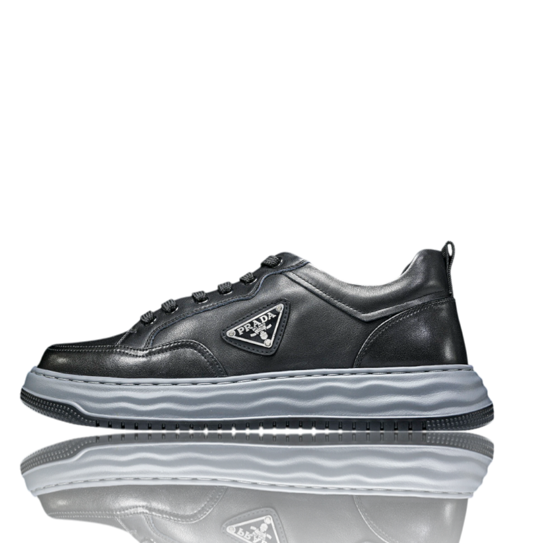 Prada Downtown Sneaker Wavy 'Black'