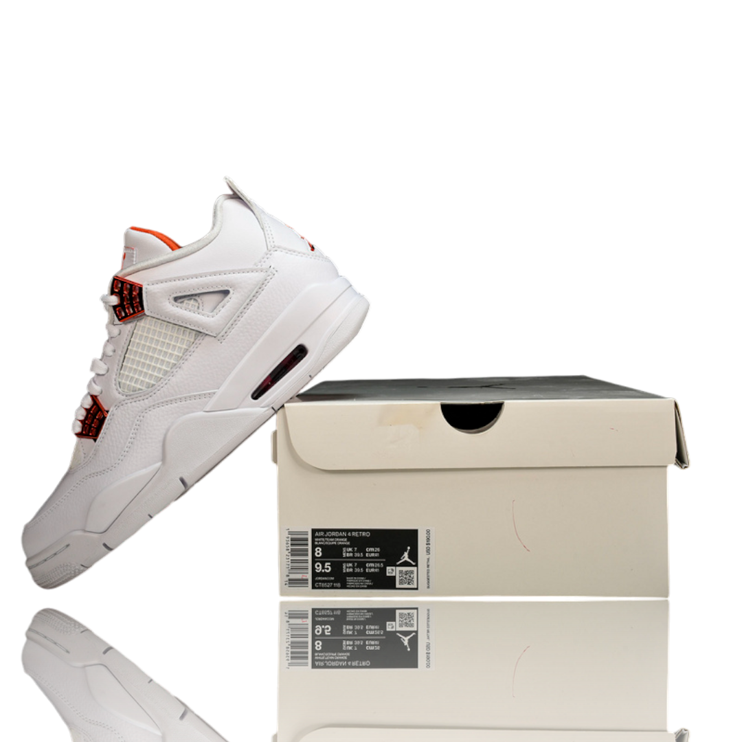 AJ4 Retro 'Metallic Orange'