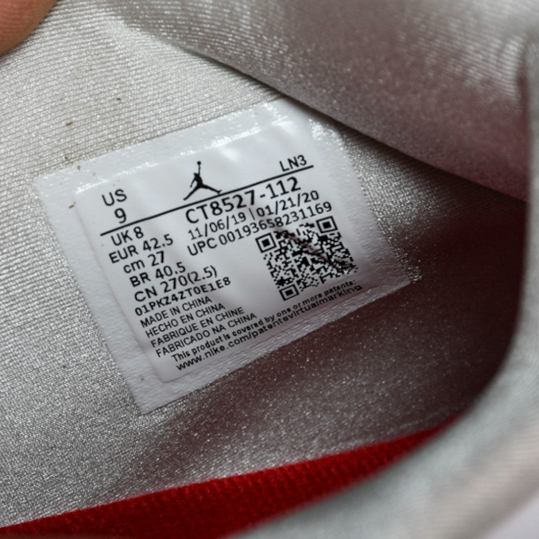 AJ4 Retro 'Metallic Red'