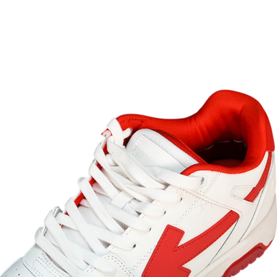 Off-White Out Of Office Low Top 'Red White'