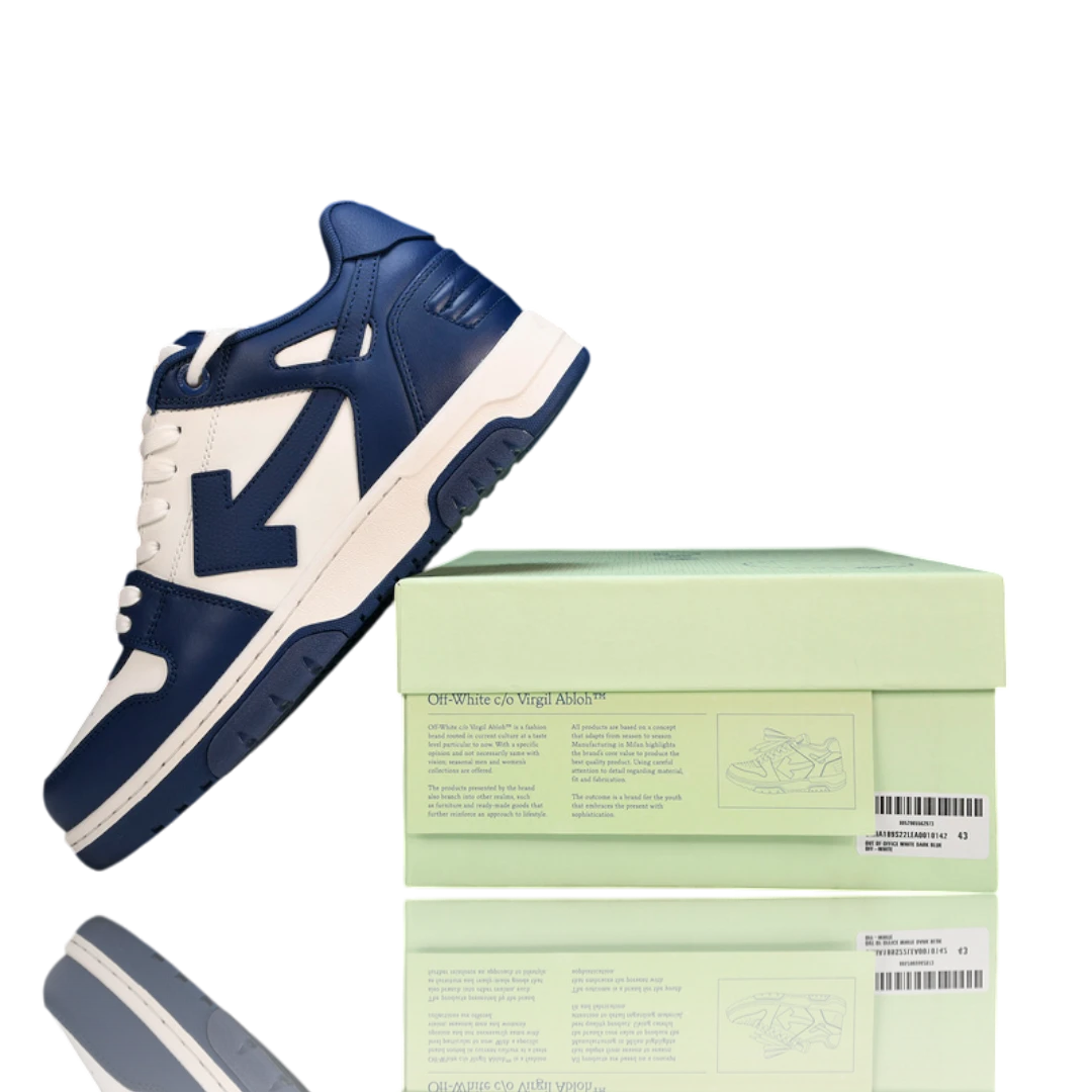 Off-White Out Of Office Low Top 'White Royal Blue'