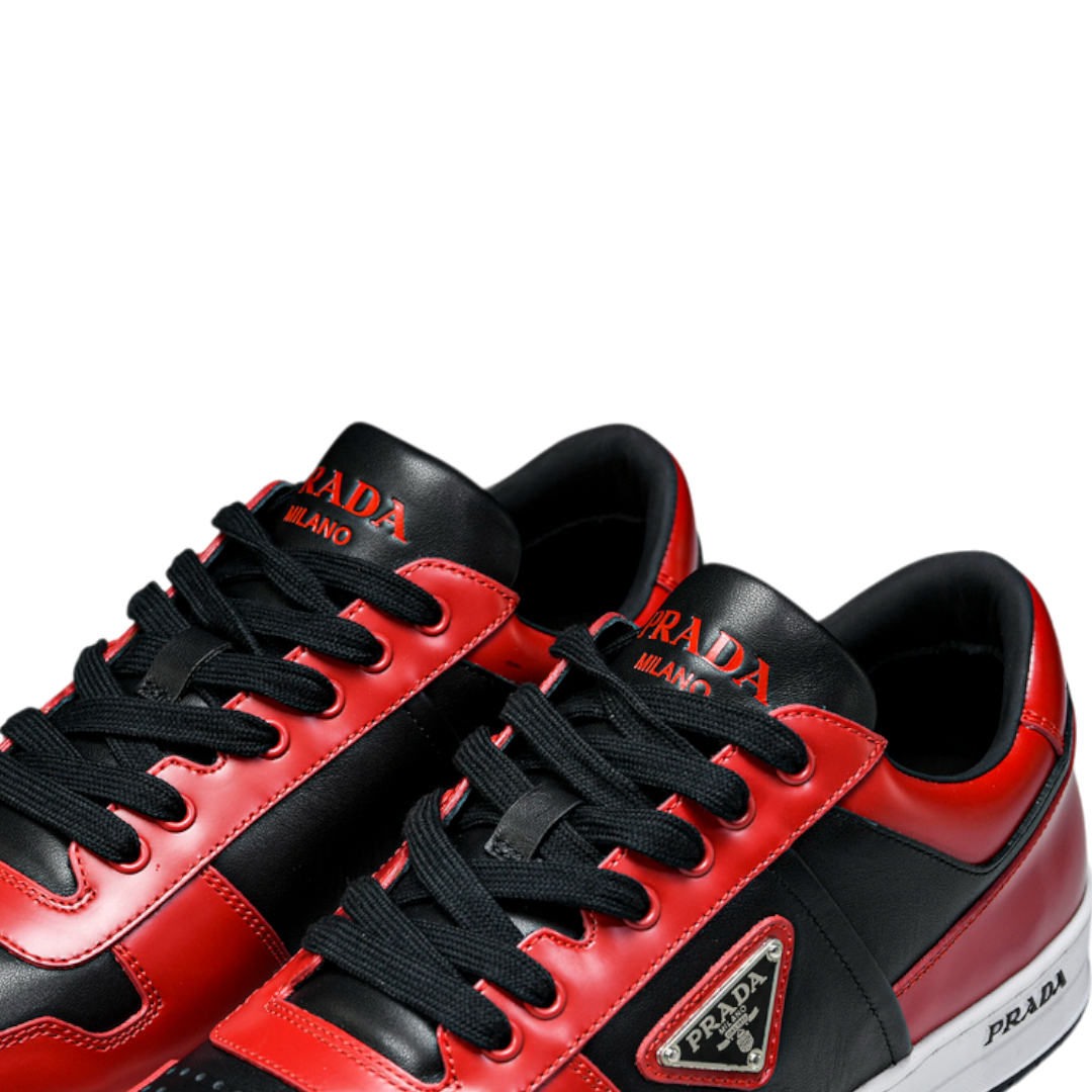 Prada Downtown Sneaker 'Black Red'