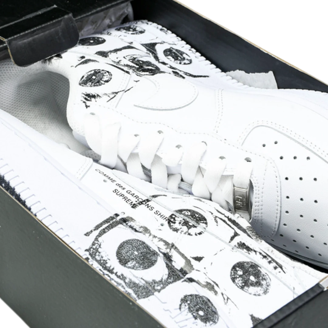 AF1 x Supreme x Comme des Garcons Shirt 'Eyes'