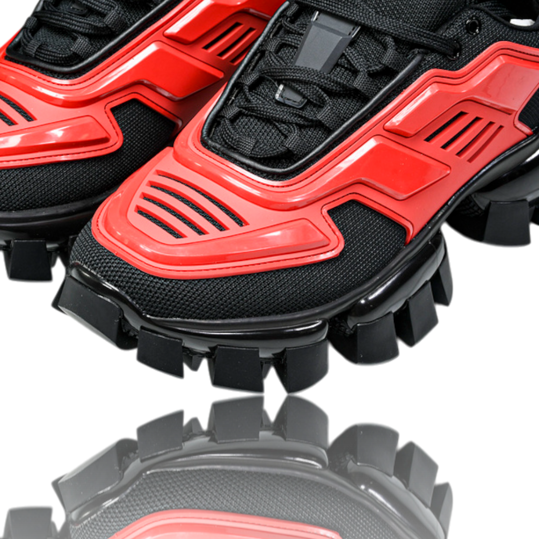 Prada Cloudbust Thunder Knit 'Red Black'