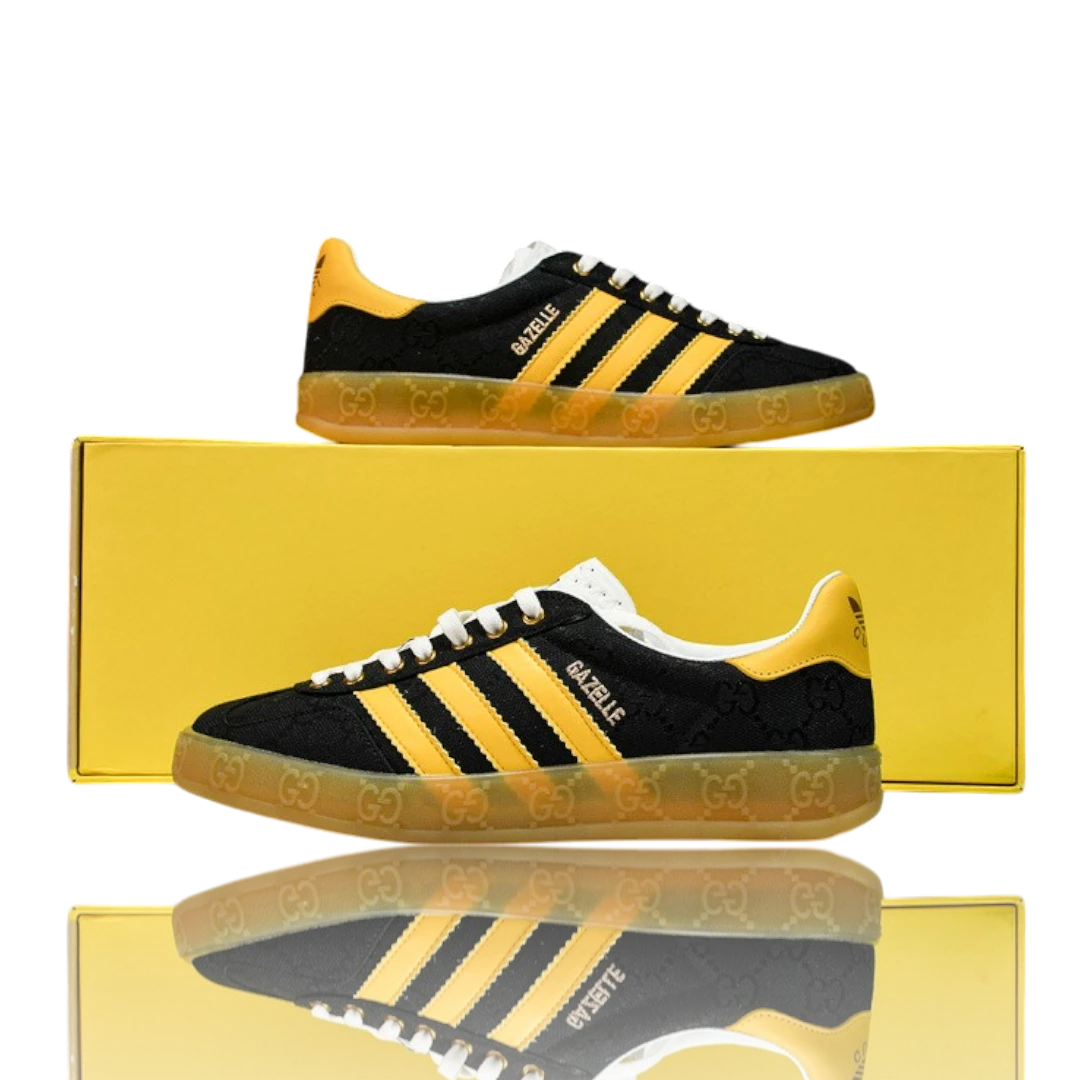 Guссi x Gazelle 'Black GG Monogram'