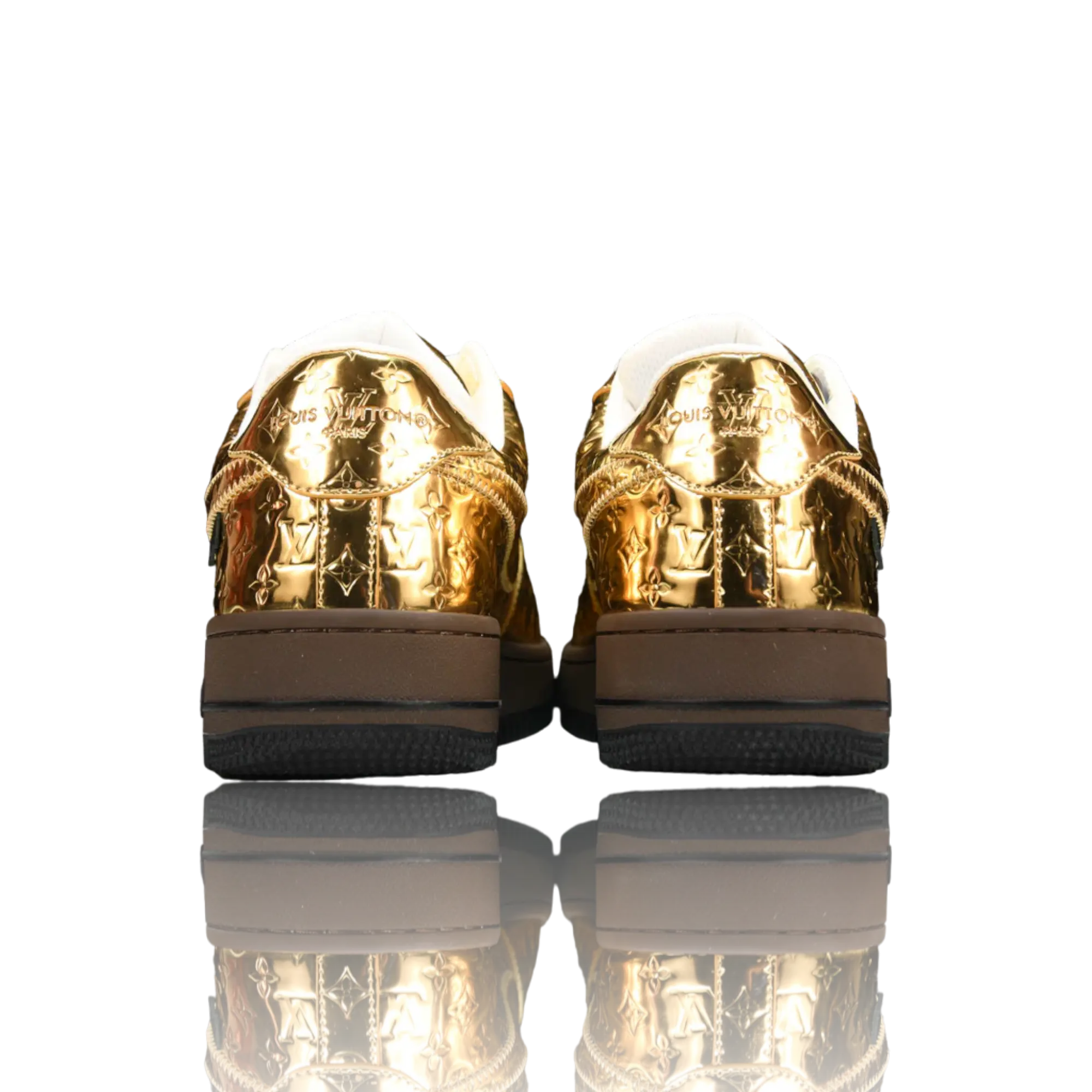 Louis Vuittоп x AF1 By Virgil Abloh 'Metallic Gold'