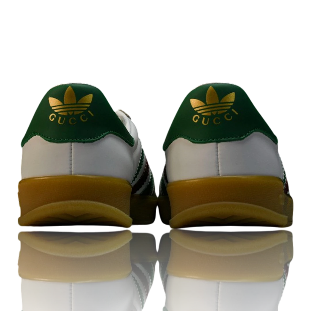 Guссi x Gazelle 'White Green Red'