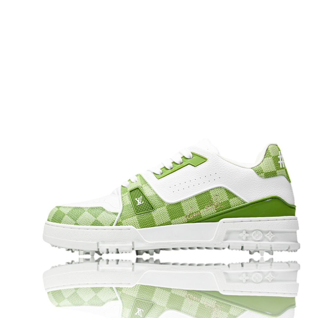 Louis Vuittоп Trainer Golf Shoes Low By Tyler, The Creator 'Green Damier'