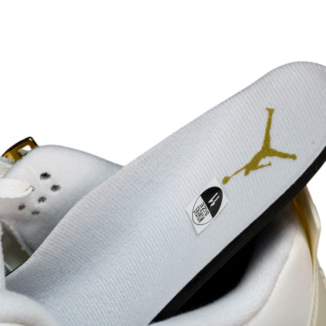 AJ4 Retro 'Metallic Gold'