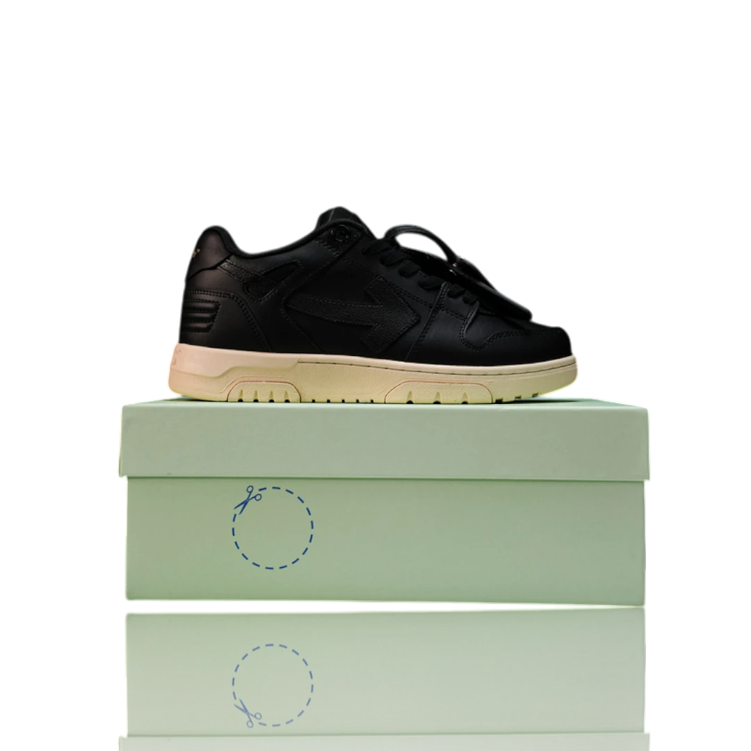 Off-White Out Of Office Low Top 'Black Gum'