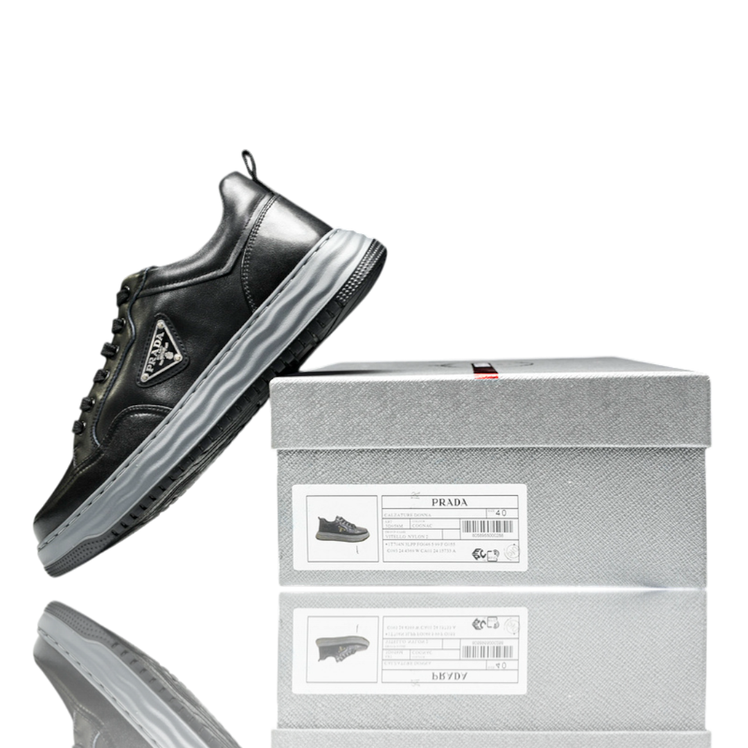 Prada Downtown Sneaker Wavy 'Black'