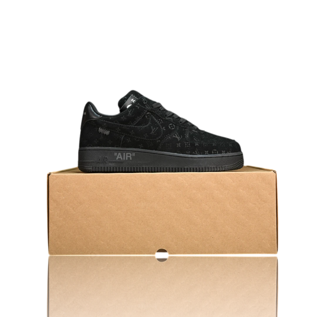 Louis Vuittоп x AF1 By Virgil Abloh ‘Black’
