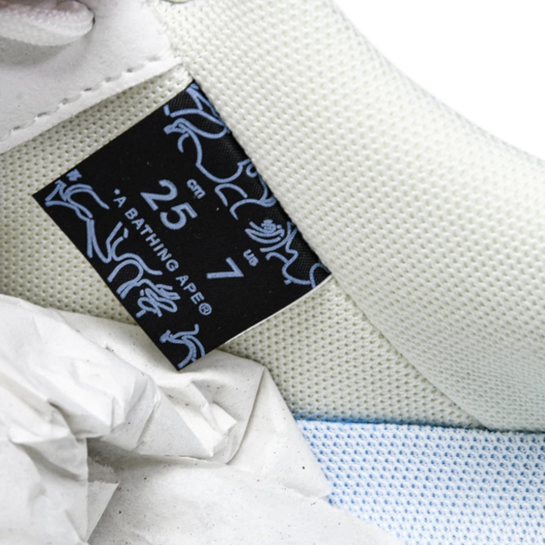 JJJJound x Bapesta 'White Grey'