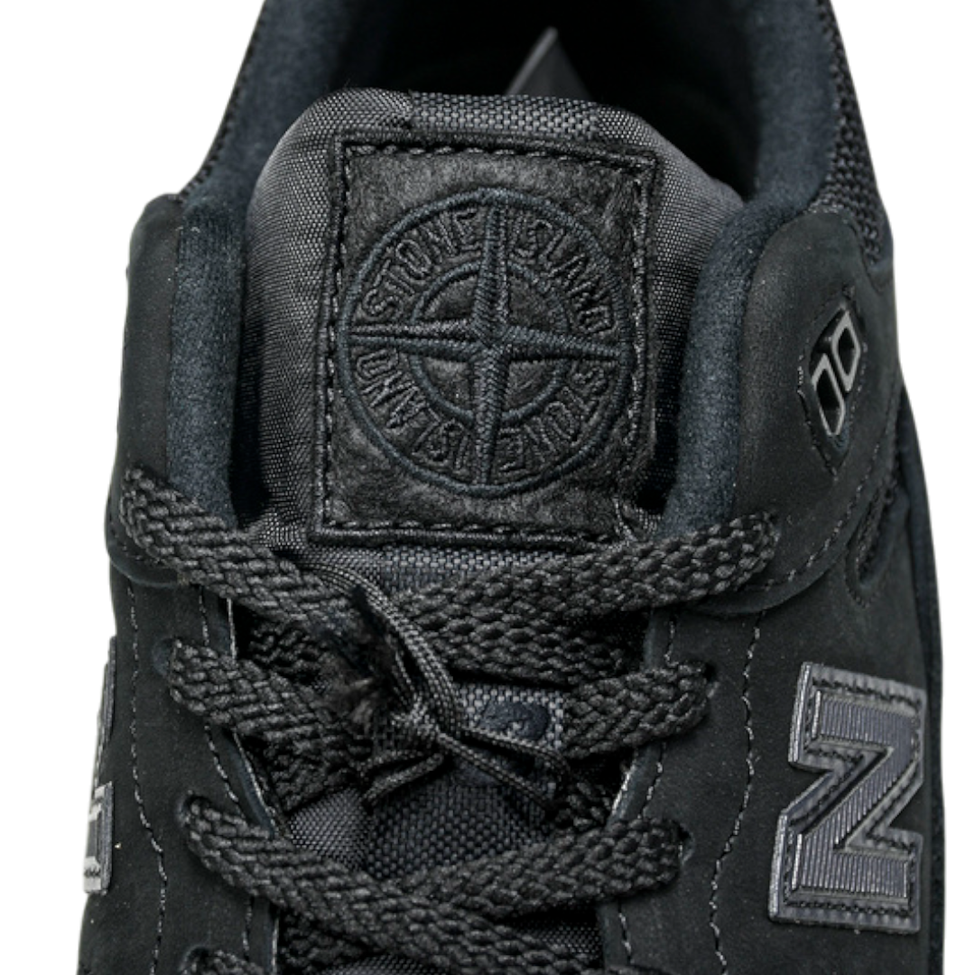 NB 991v2 MiUK x Stone Island 'Ghost Pack Black'