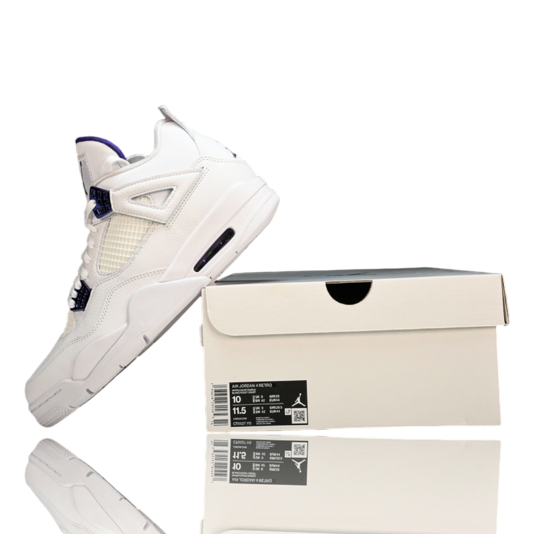 AJ4 Retro 'Metallic Purple'
