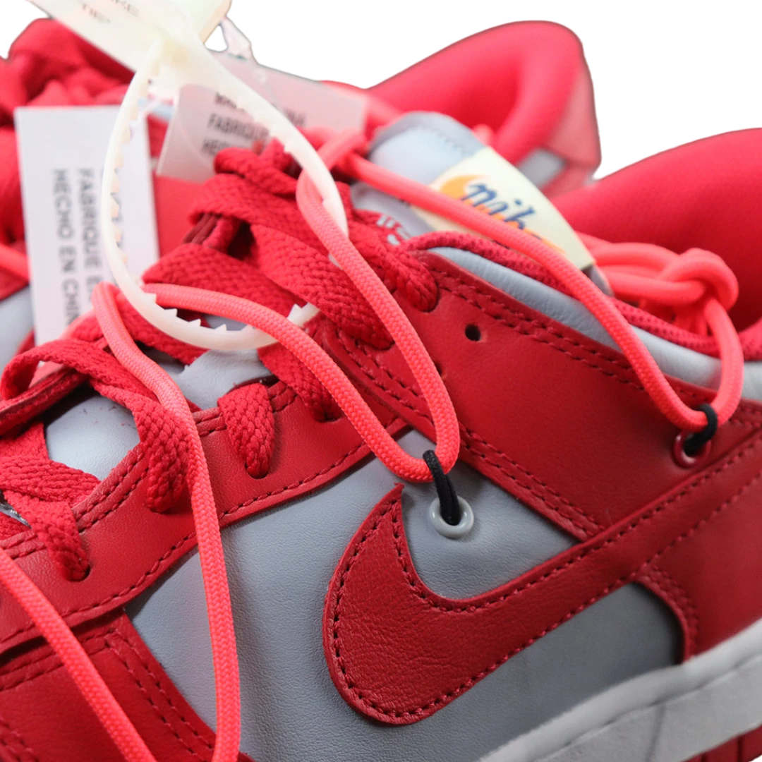 Off-White x SB Dnk Low 'University Red'
