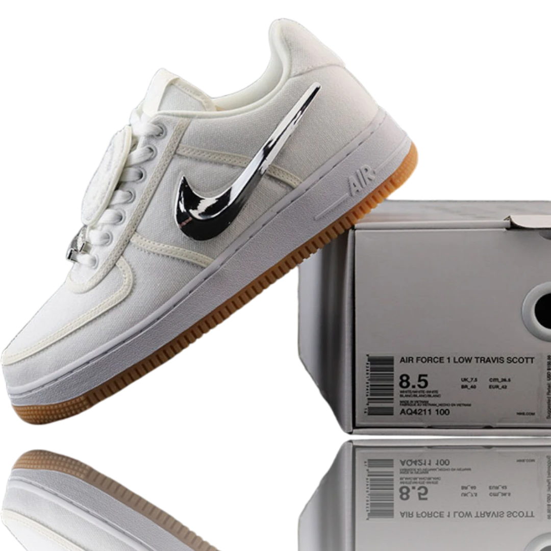 Travis Scott x AF1 Low 'White'