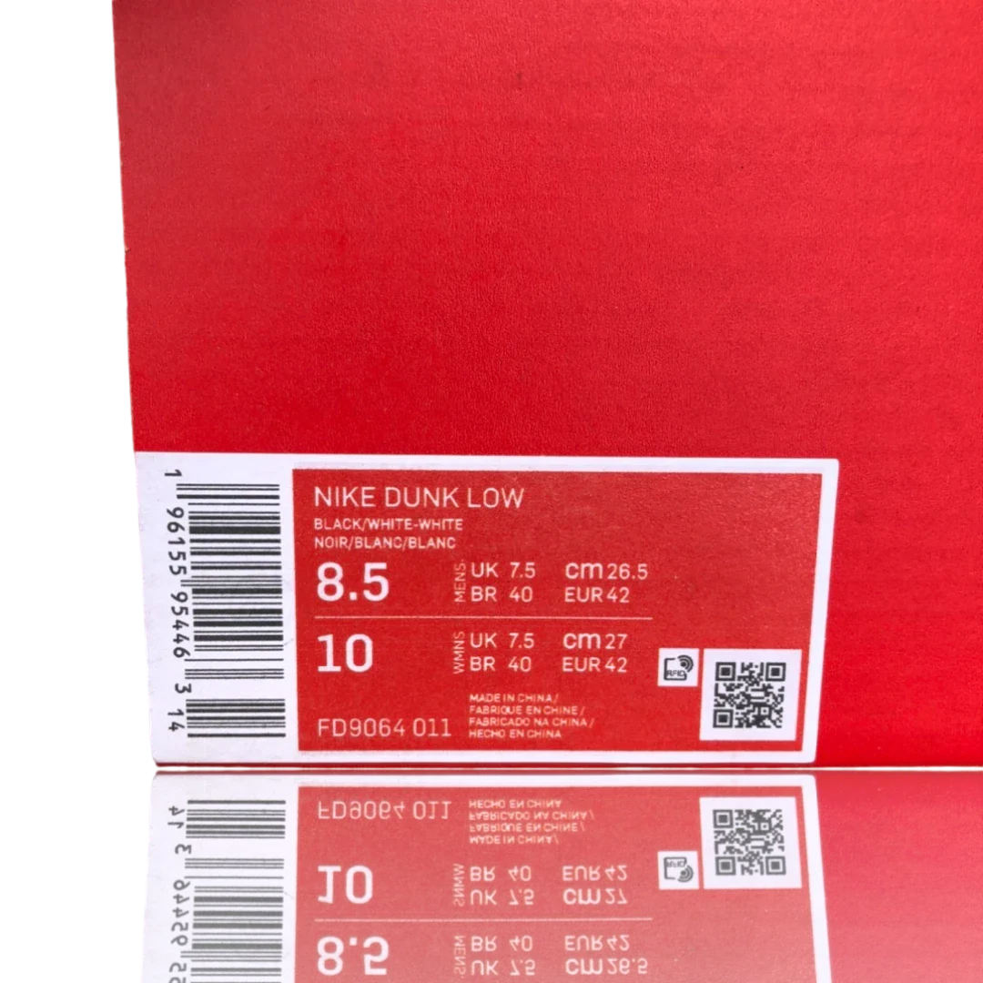 SB Dnk Low 'Reverse Panda'