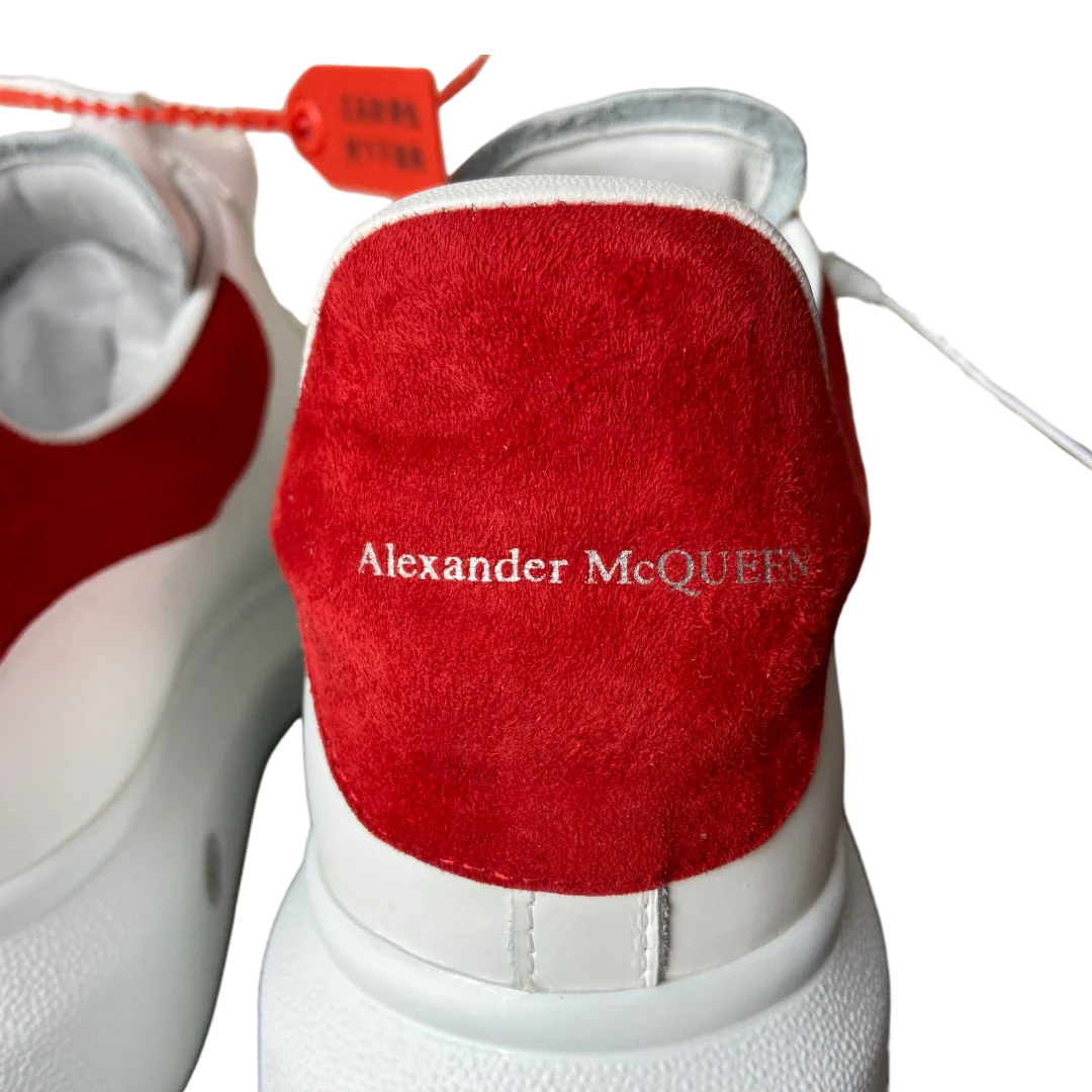 McQueen Oversized 'White Lust Red'