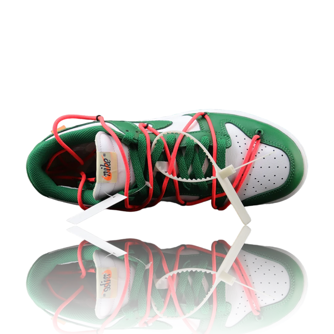 Off-White x SB Dnk Low 'Pine Green'