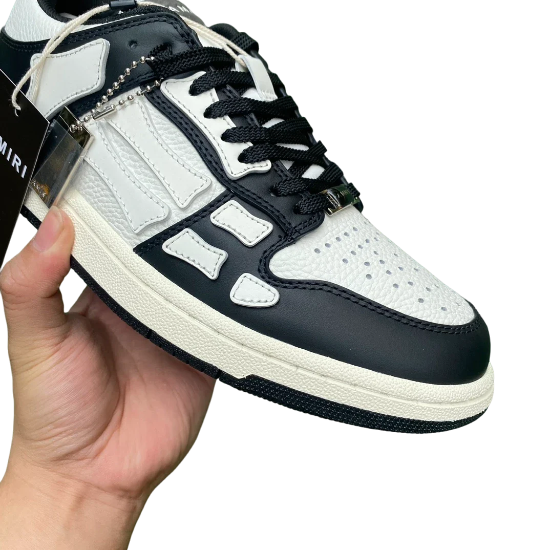 Amiri Skel Top Low 'Black White'