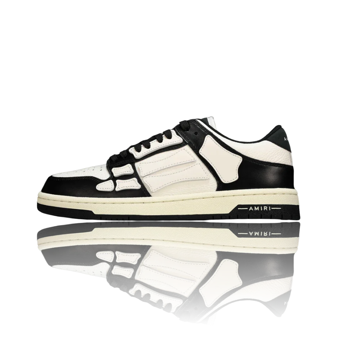 Amiri Skel Top Low 'Black White'