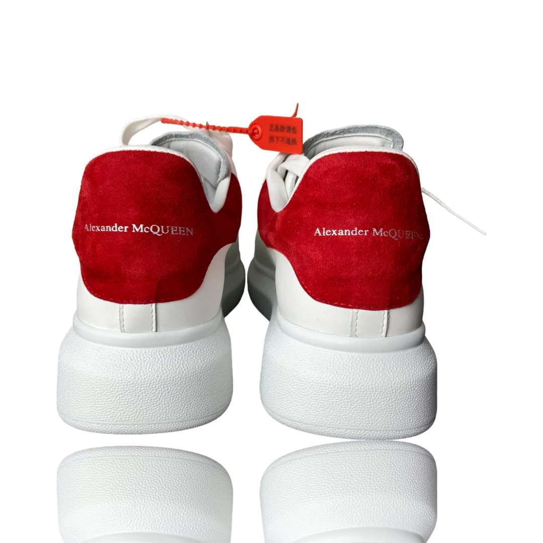 McQueen Oversized 'White Lust Red'