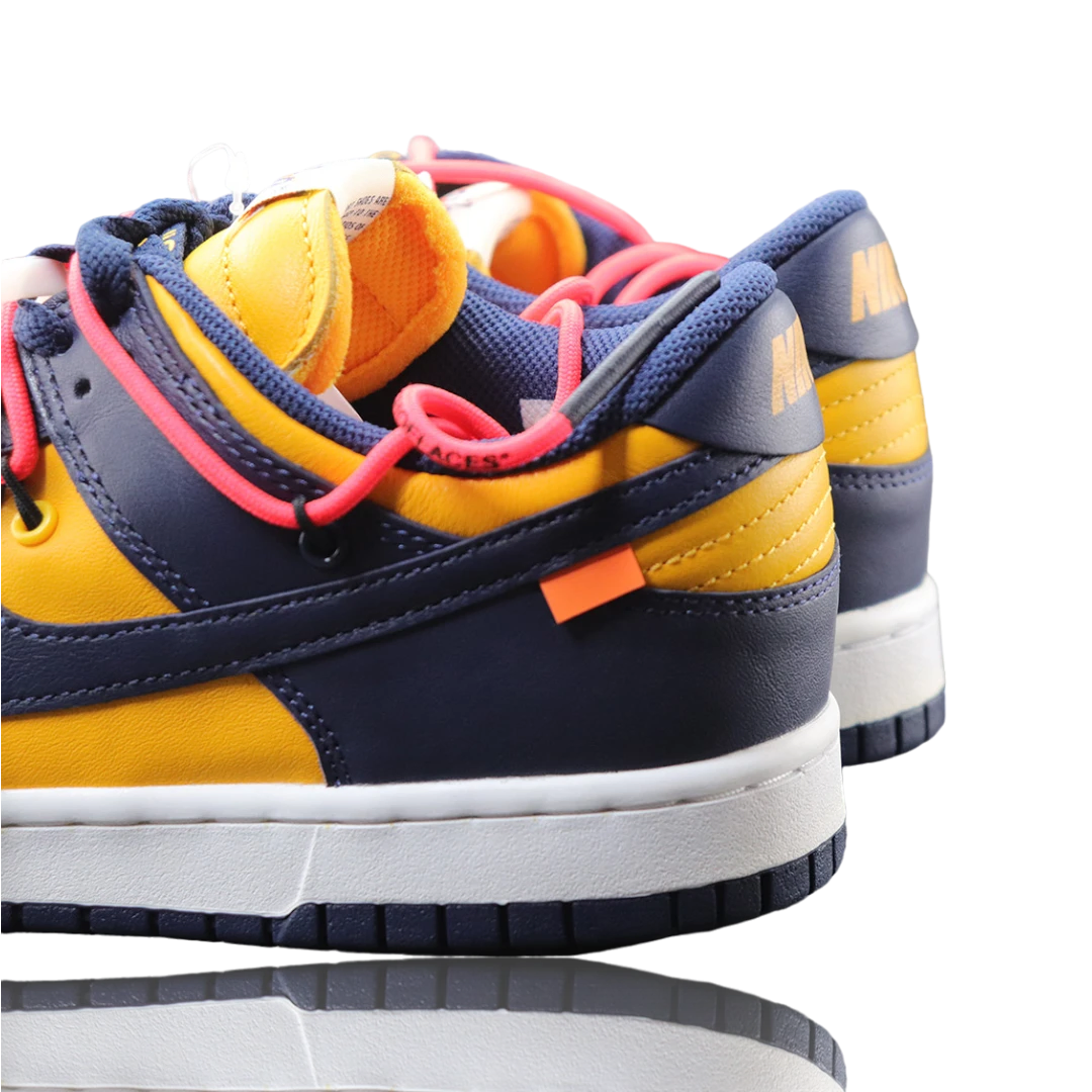 Off-White x SB Dnk Low 'University Gold'