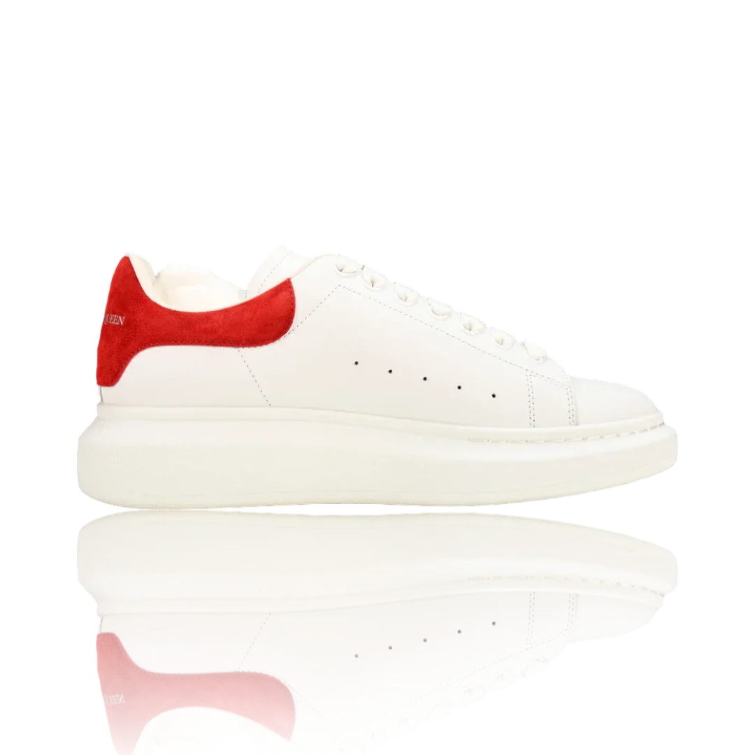 McQueen Oversized 'White Lust Red'