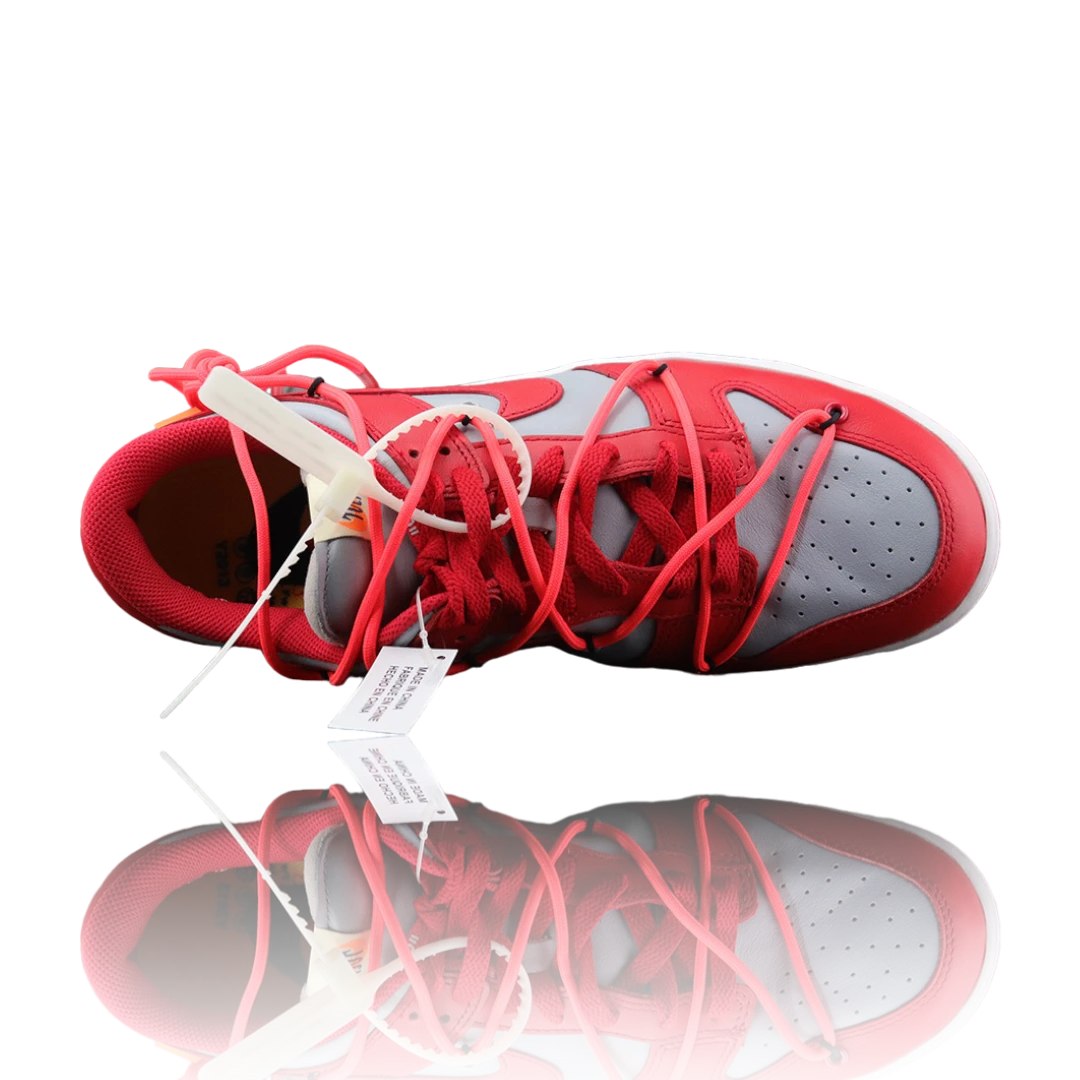Off-White x SB Dnk Low 'University Red'