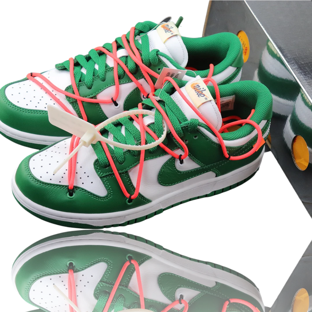 Off-White x SB Dnk Low 'Pine Green'
