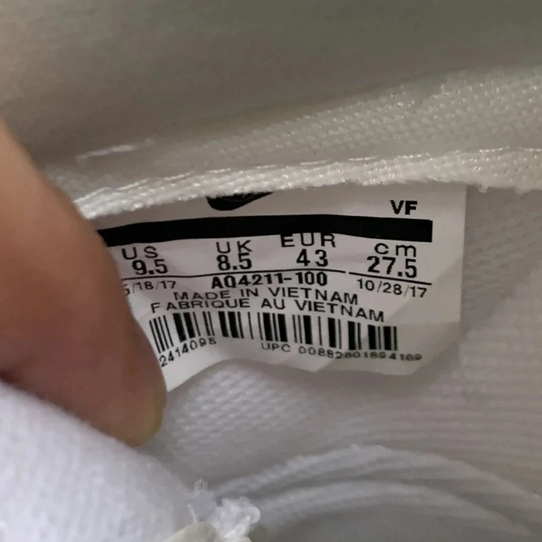 Travis Scott x AF1 Low 'White'