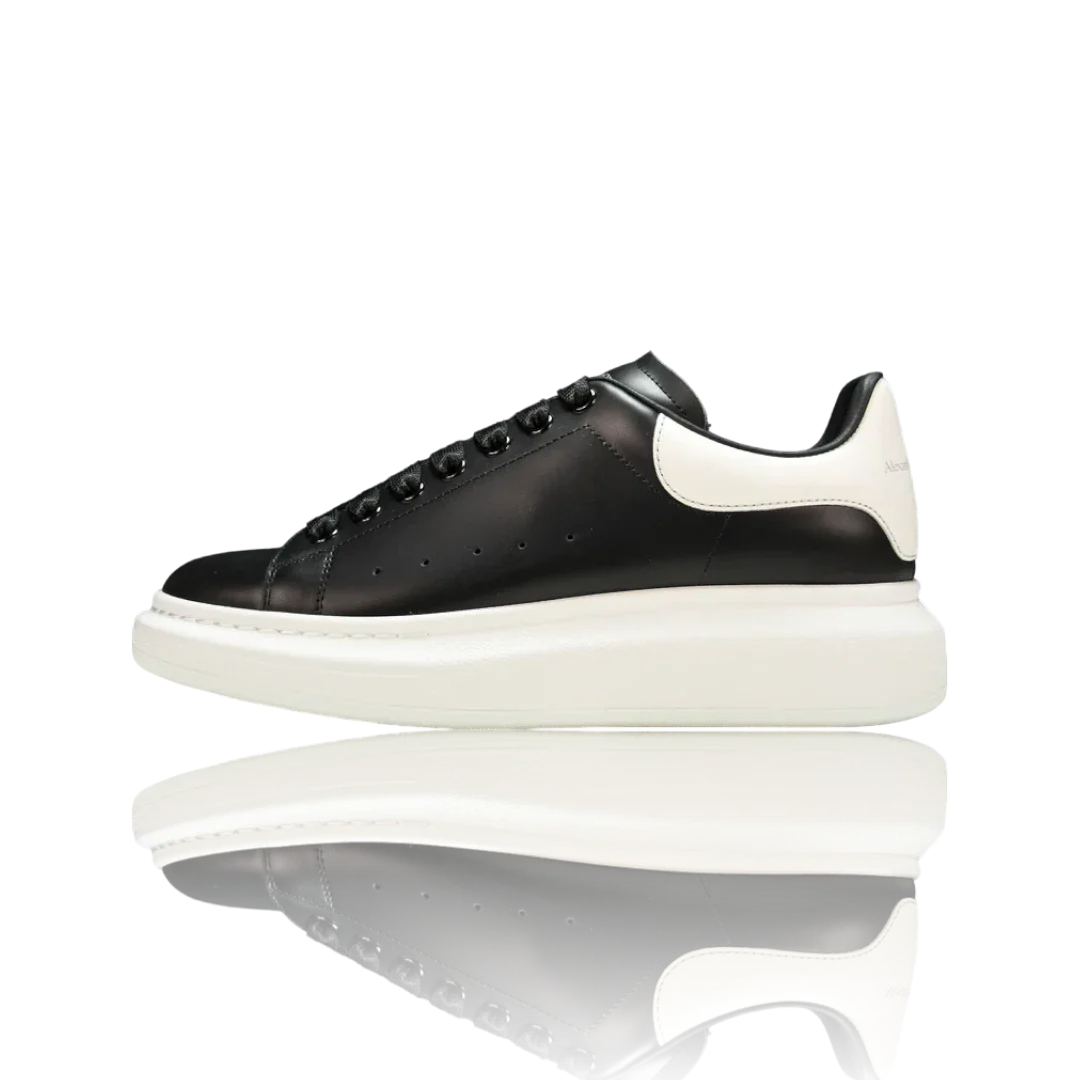 McQueen Oversized Sneaker 'Black White White'