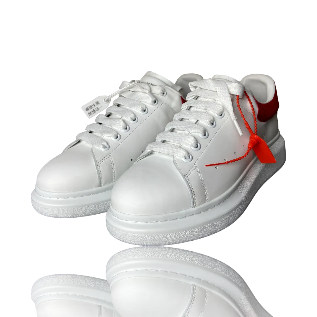 McQueen Oversized 'White Lust Red'