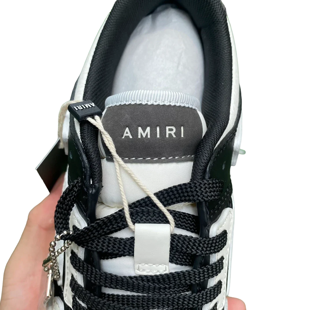 Amiri Skel Top Low 'Black White'