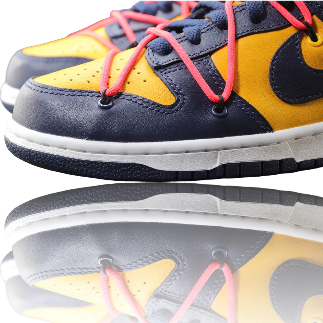 Off-White x SB Dnk Low 'University Gold'