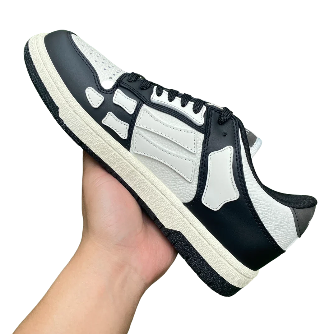 Amiri Skel Top Low 'Black White'