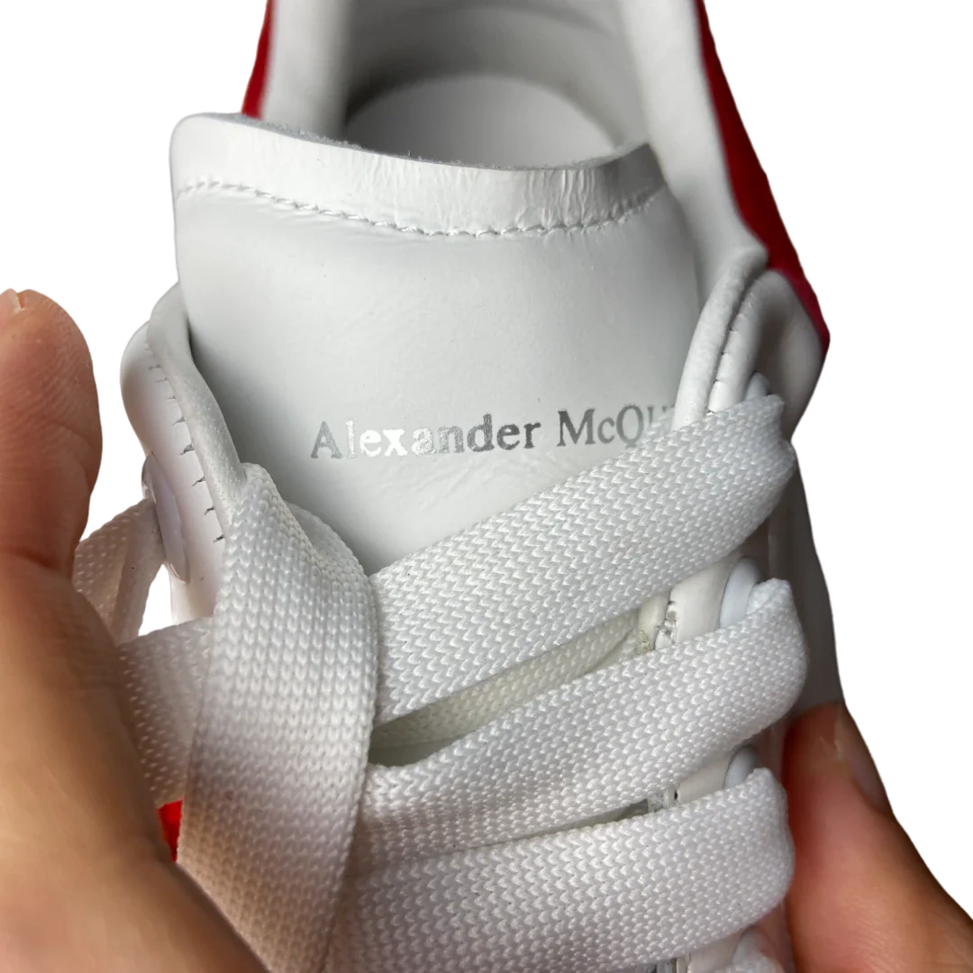 McQueen Oversized 'White Lust Red'