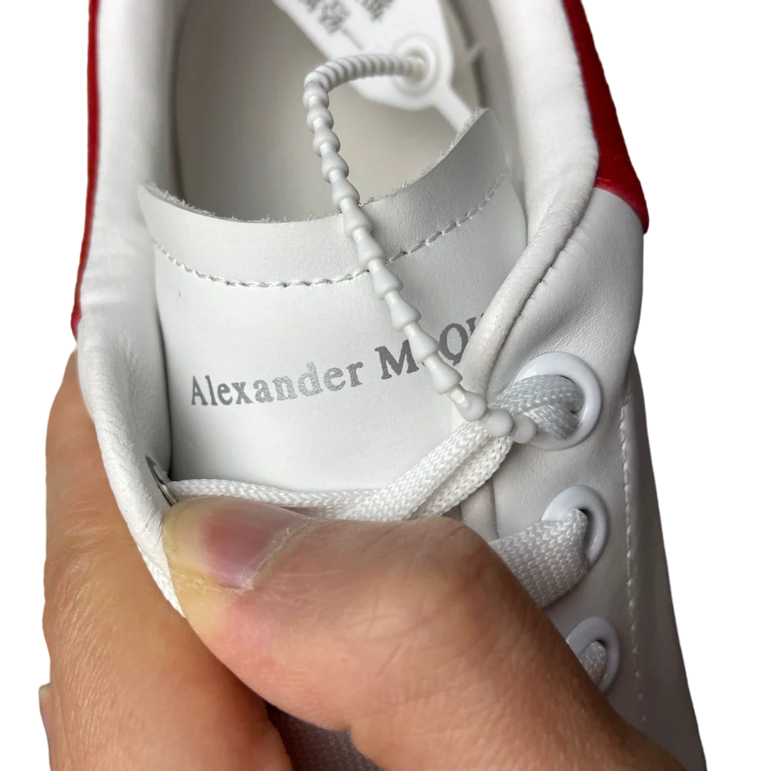 McQueen Oversized 'White Lust Red'