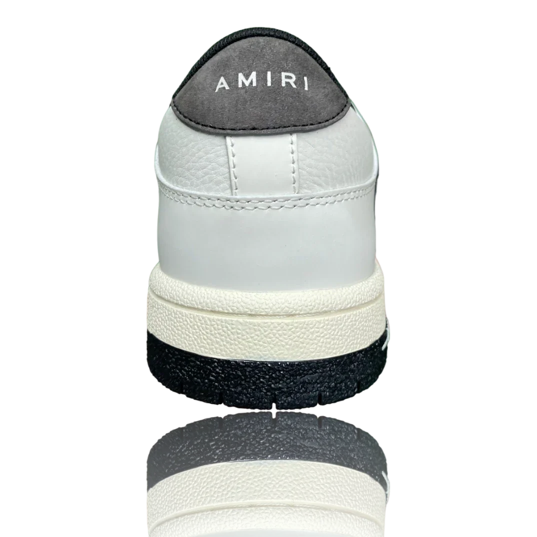 Amiri Skel Top Low 'White Black White'