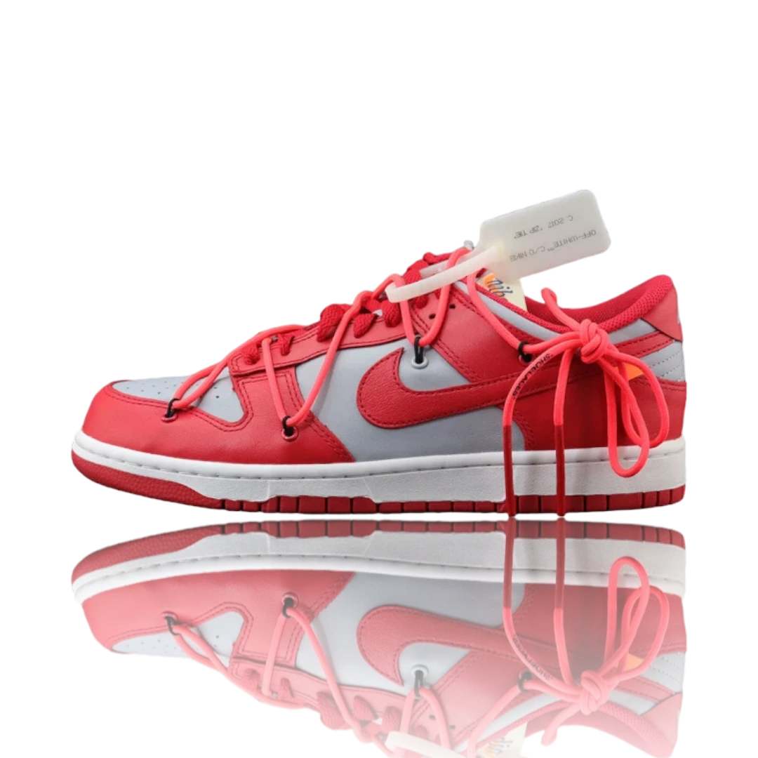 Off-White x SB Dnk Low 'University Red'