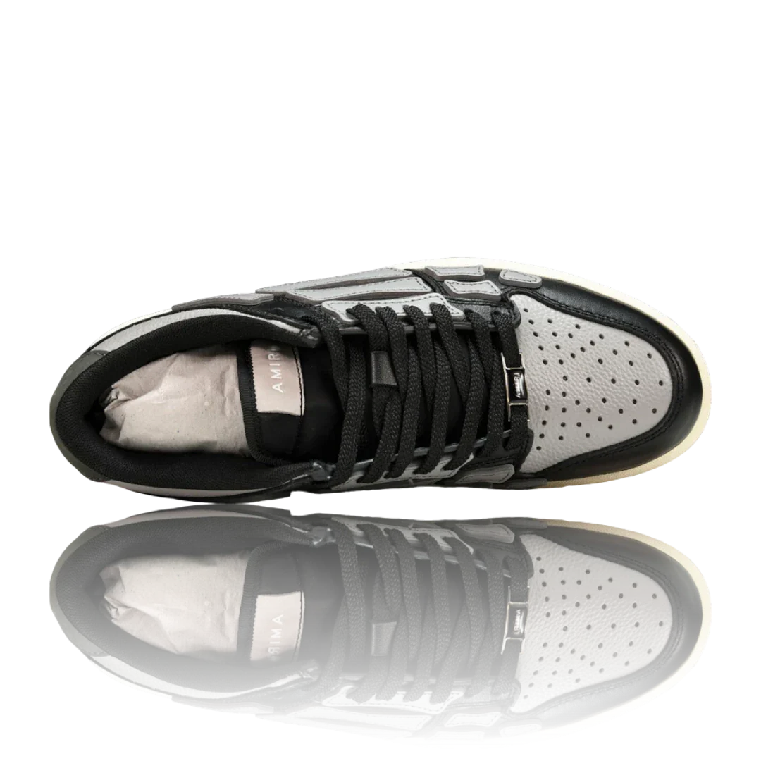 Amiri Skel Top Low 'Black Grey'