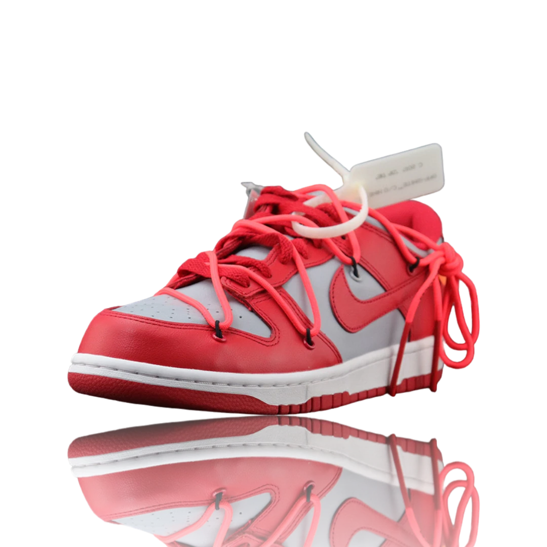 Off-White x SB Dnk Low 'University Red'